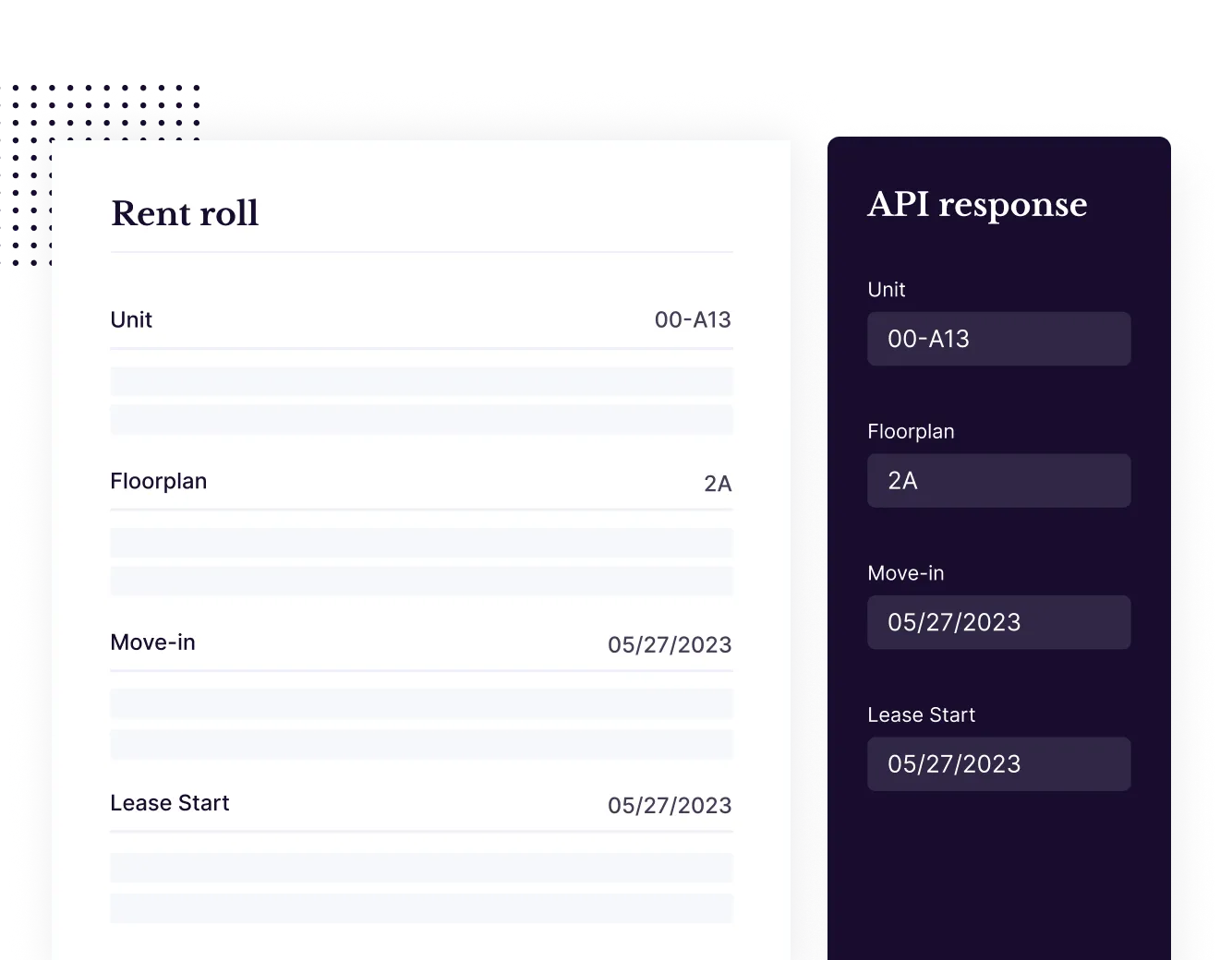 Connect your rent roll processing with APIs