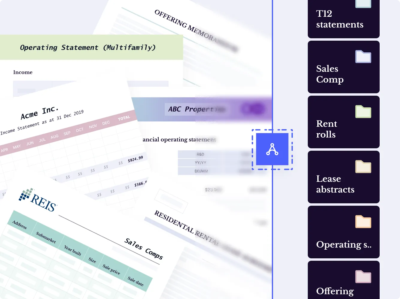 Automatically classify complex commercial documents