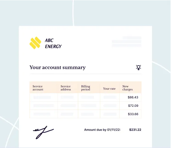 Utility Bill Processing